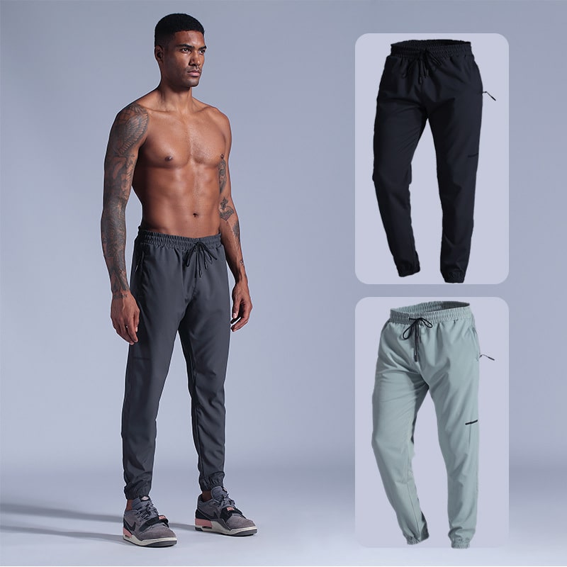 Pantaloni sportivi da fitness estivi da uomo di alta qualità