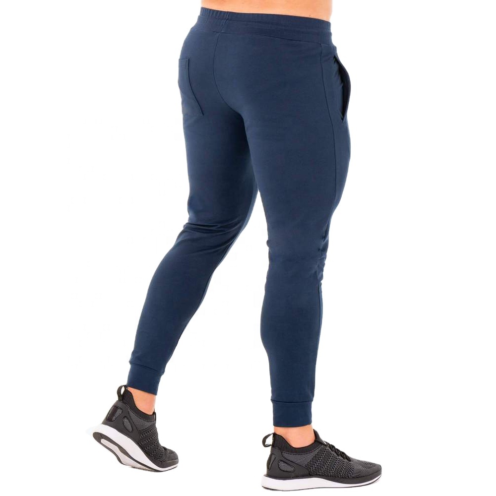 Pantaloni sportivi da jogging da uomo in puro cotone